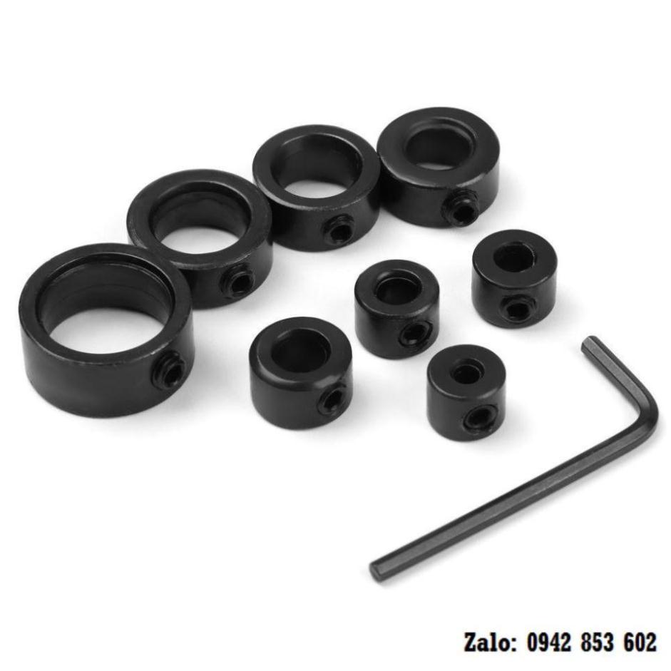 Bộ 8 Vòng Giới Hạn Mũi Khoan 3-16mm Hỗ Trợ Chế Biến Gỗ Chuyên Dụng