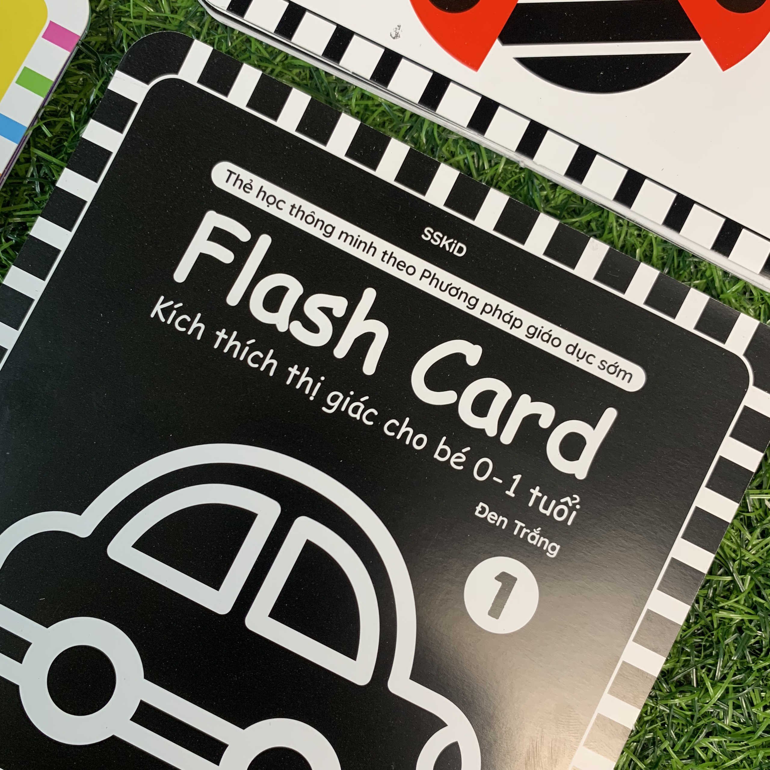 Bộ 80 Thẻ Flash Card Kích Thích Thị Giác Cho Bé Từ 0-1 Tuỏi