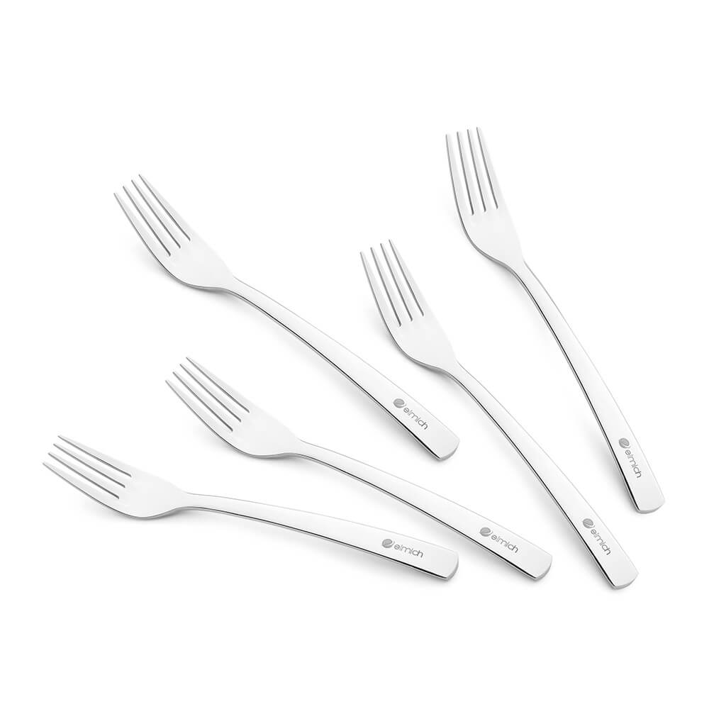Bộ 6 dĩa bàn ăn Elmich EL0002D189, Hàng chính hãng, thép không gỉ 304 cao cấp - JoyMall