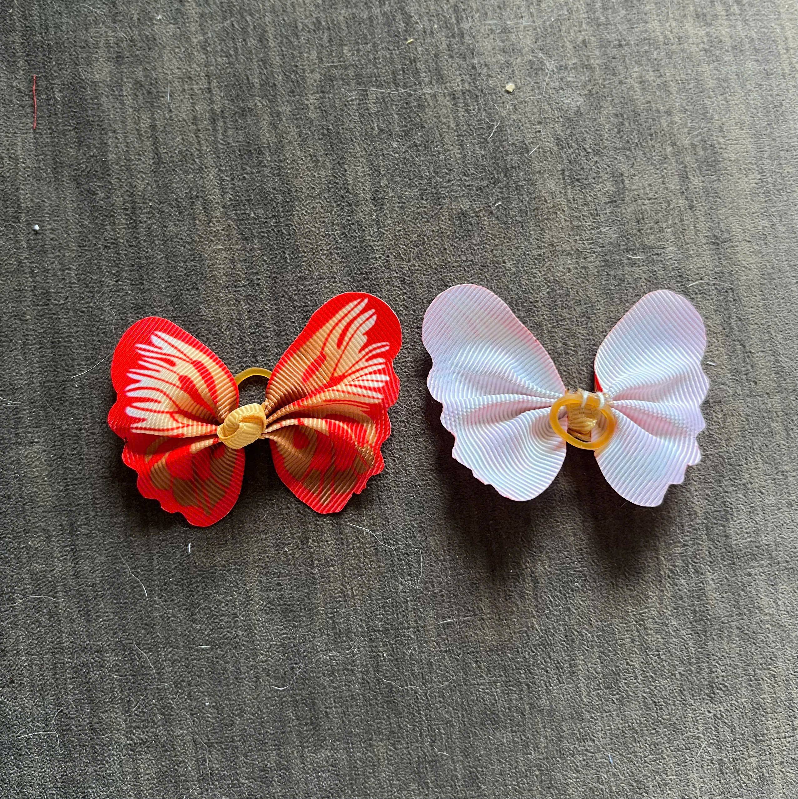 NƠ KẸP TÓC SANG TRỌNG NHIỀU MÀU DỄ THƯƠNG MÃ 14 XINH XẮN CHO THÚ CƯNG CHÓ MÈO