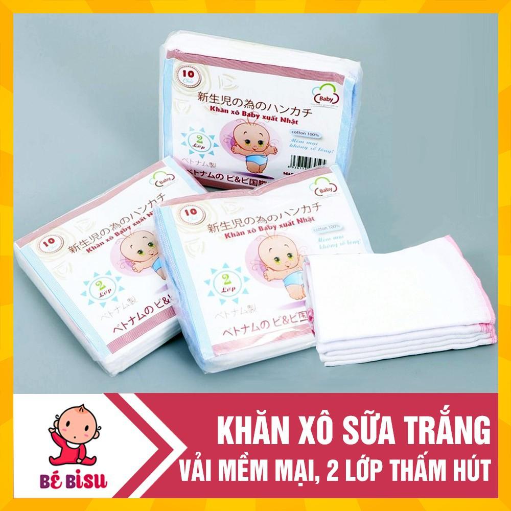 Khăn sữa nhật trắng cao cấp