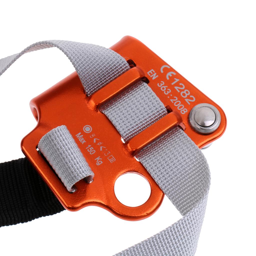 Right Foot Ascender Riser Climbing Mountaineering Fall Arrest Equipment