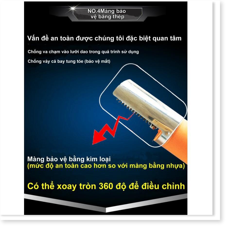 Sản phẩm Máy đánh vảy cá không dây sử dụng pin sạc