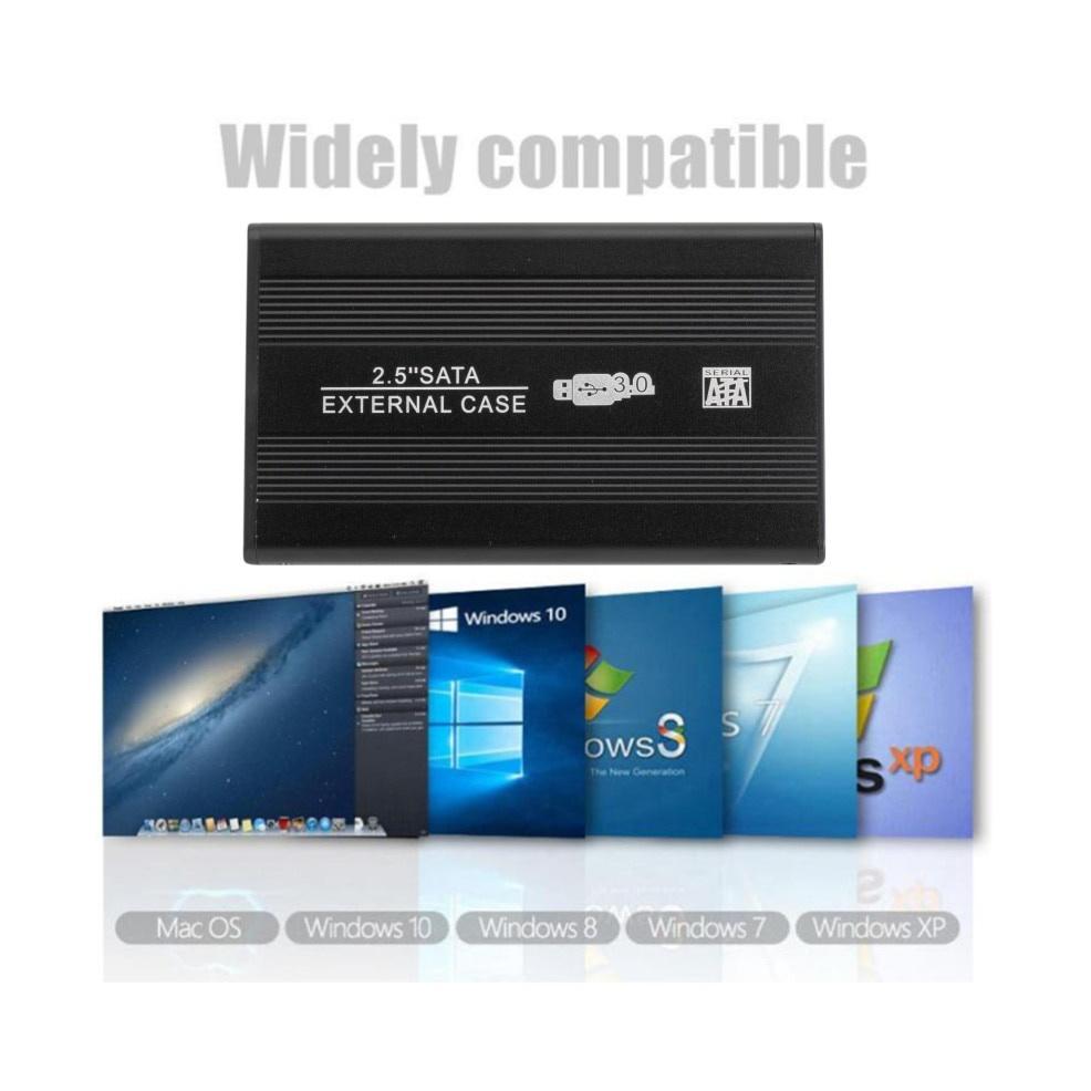Hộp Đựng Ổ Cứng Ngoài Usb 3.0 Sata 2.5 "Inch Hd Hdd Sang 1tb Usb 3.0 Ốp