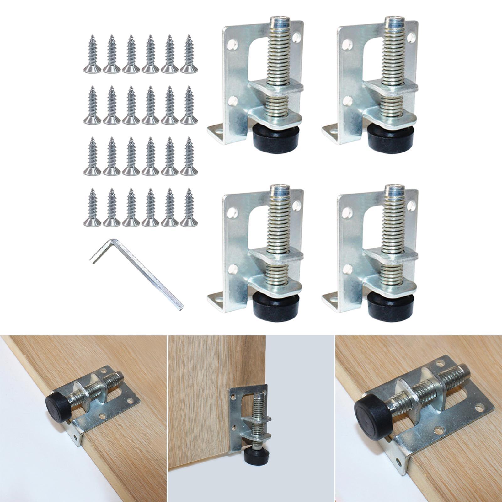 4 Pieces Furniture Leveler Legs Adjustable Supporting Feet for Sofa Couch