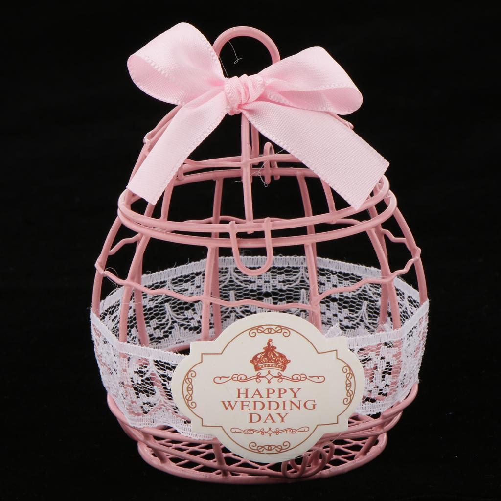 Romatic Mental Wedding Favor Box Candy Cookie Gift Box