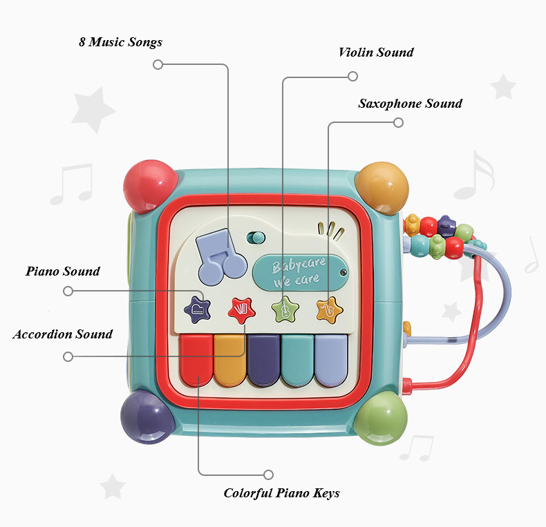 Hộp Đồ Chơi Đa Tương Tác Phát Triển Trí Tuệ- BabyCare