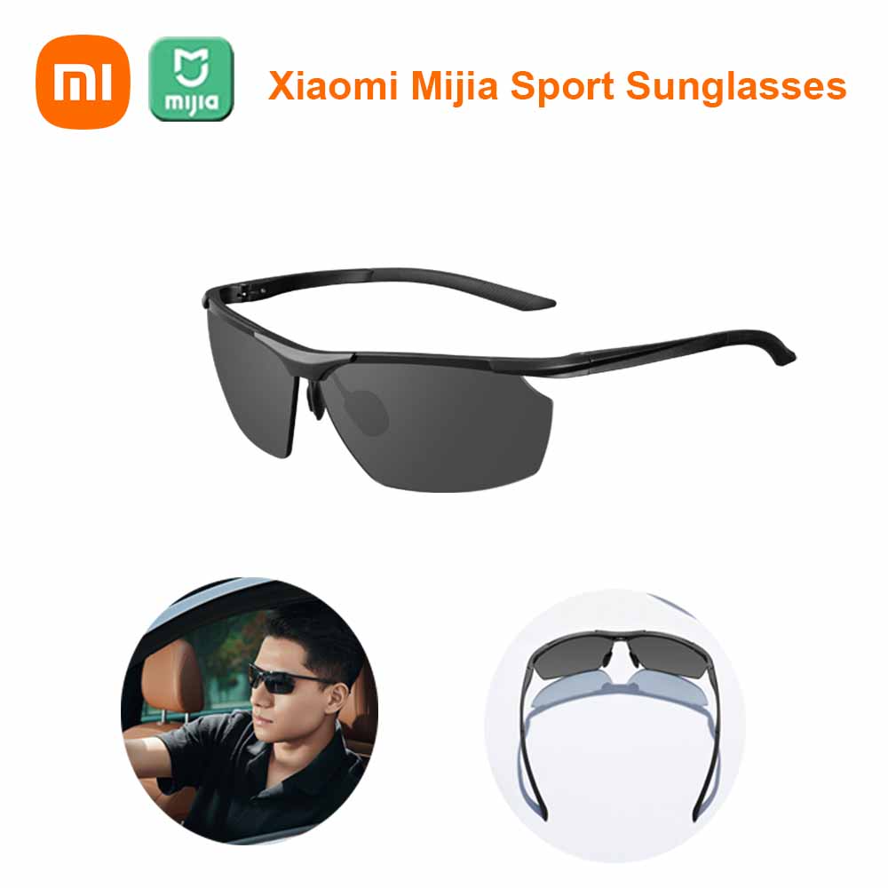 Xiaomi Mijia Kính râm thể thao cong Nylon HD Polarizer UV400 chống dầu