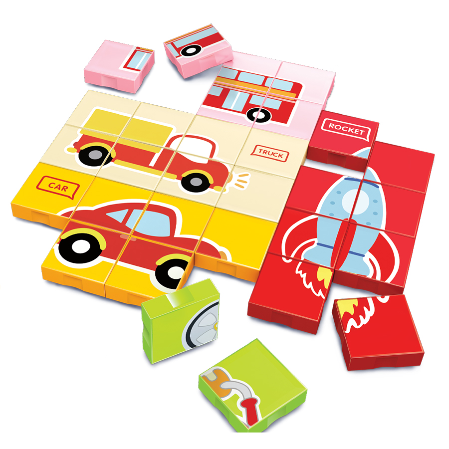 Đồ chơi lắp ráp Tinitoy Junior Block Traffic Puzzle