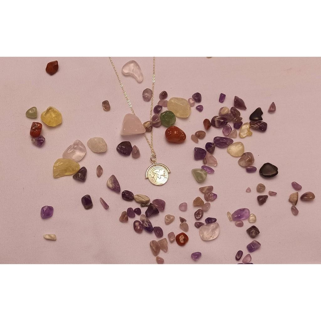 Vòng cổ bạc 925 Vintage New World