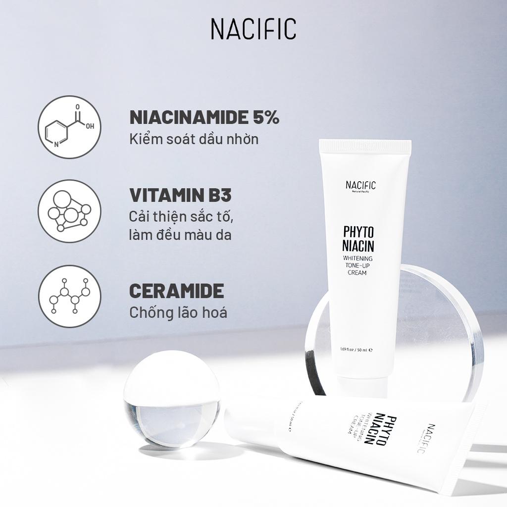 Kem dưỡng trắng da Nacific Phyto Niacin Whitening Tone-Up Cream 50ml