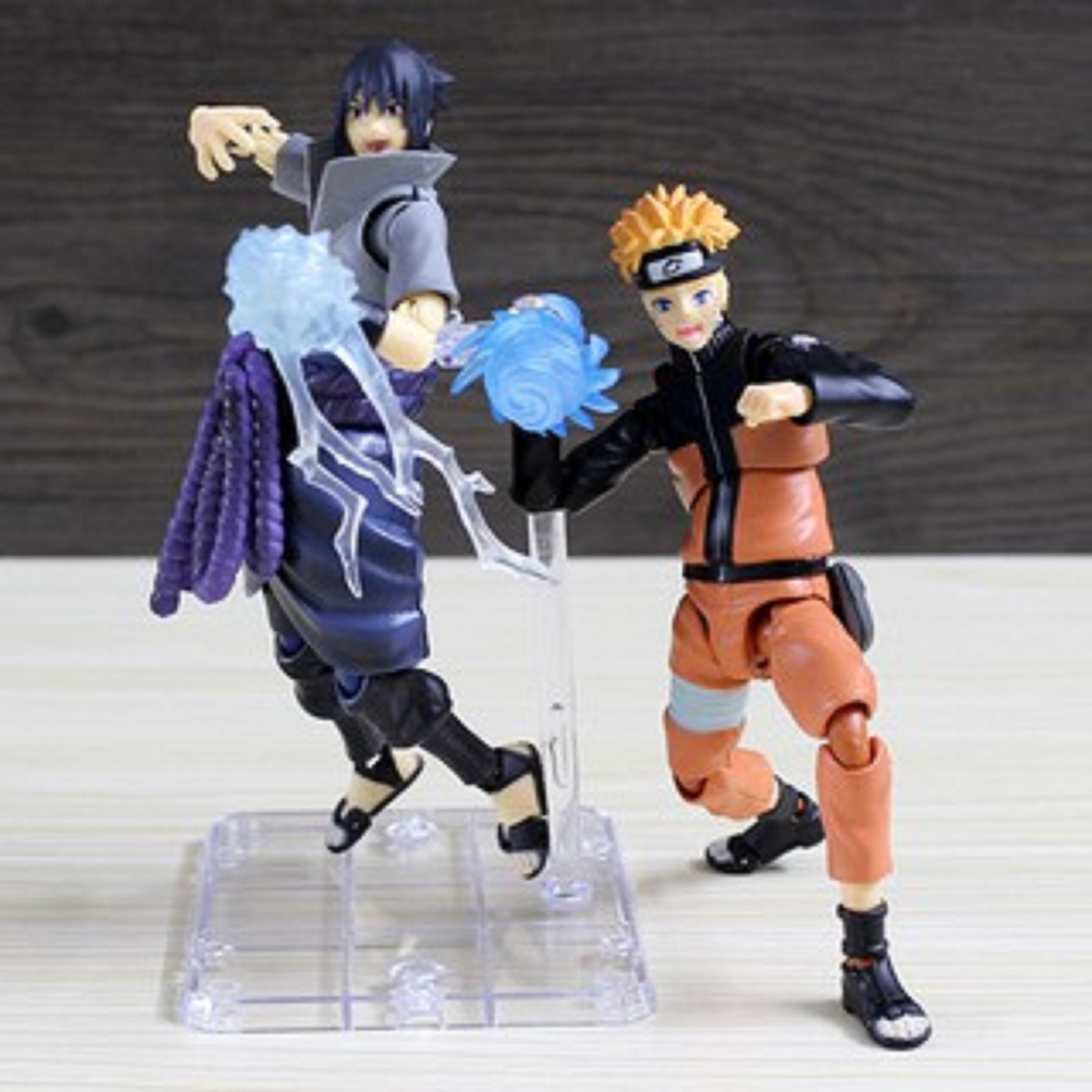 Mô hình khớp cử động Sasuke áo đông sắc nét từng chi tiết, khớp tốt, cao 15cm