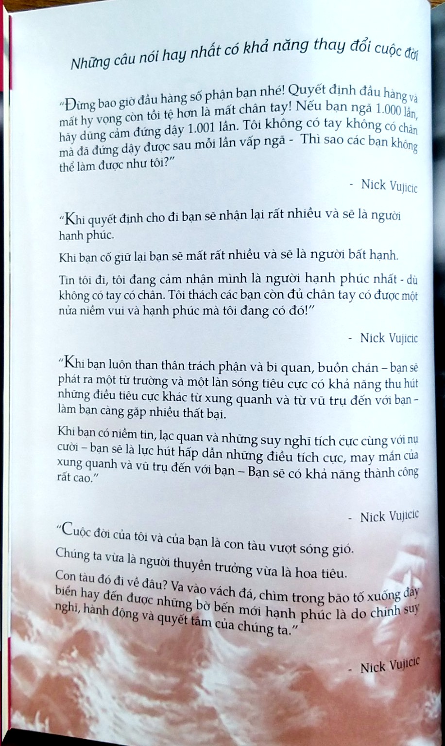 Sống Cho Điều Ý Nghĩa Hơn - Nick Vujicic