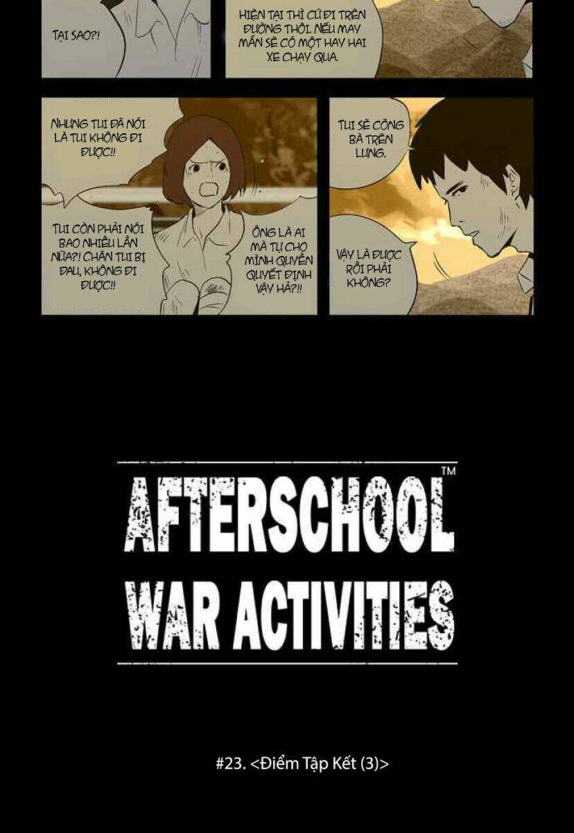 after school war activities chapter 23 7