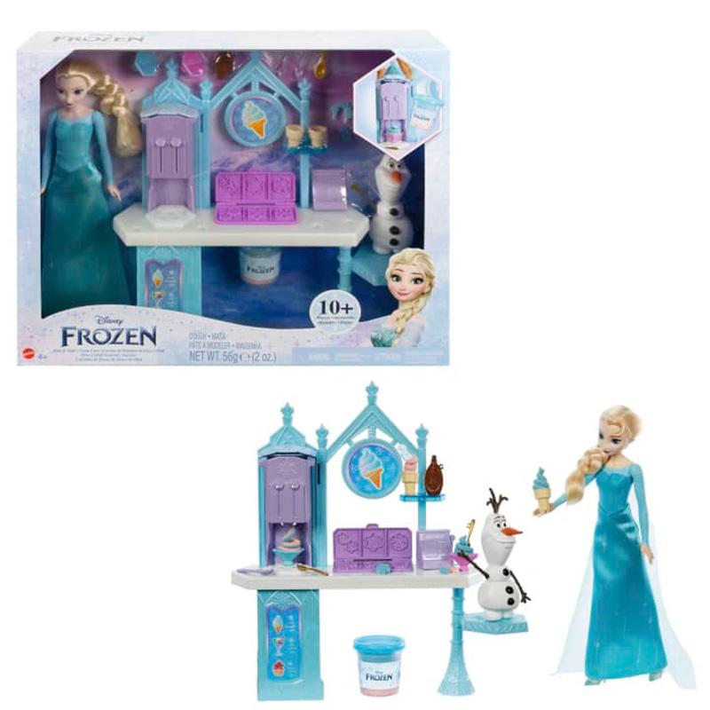 Đồ Chơi Disney Prozen - Làm Kem Cùng Công Chúa Tuyết Elsa Và Olaf Disney Princess Mattel HMJ48