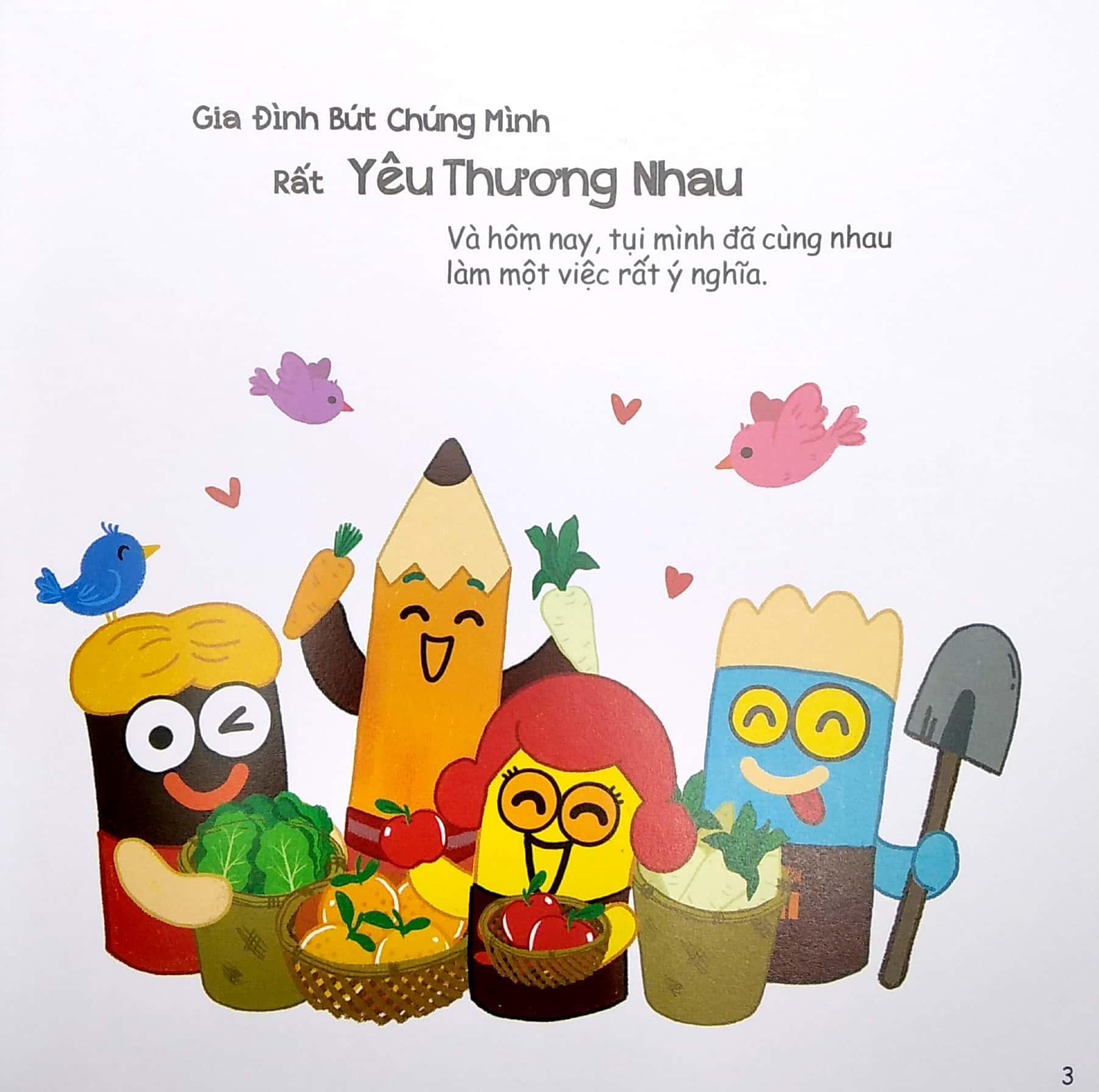 Xin Chào Bút Chì - Một Lần Bán Rau Củ