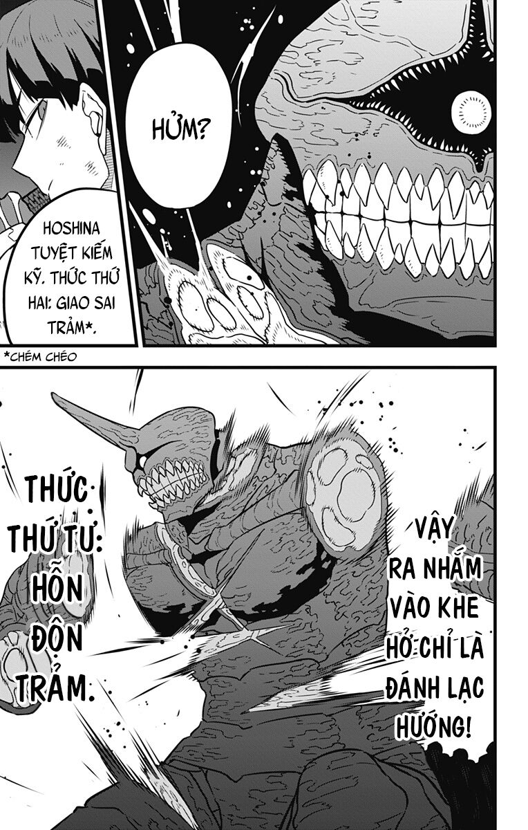 hôm nay - tôi hóa kaiju chapter 27 14