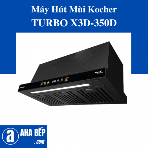 Máy Hút Mùi Kocher TURBO X3D-350D - Hàng Chính Hãng