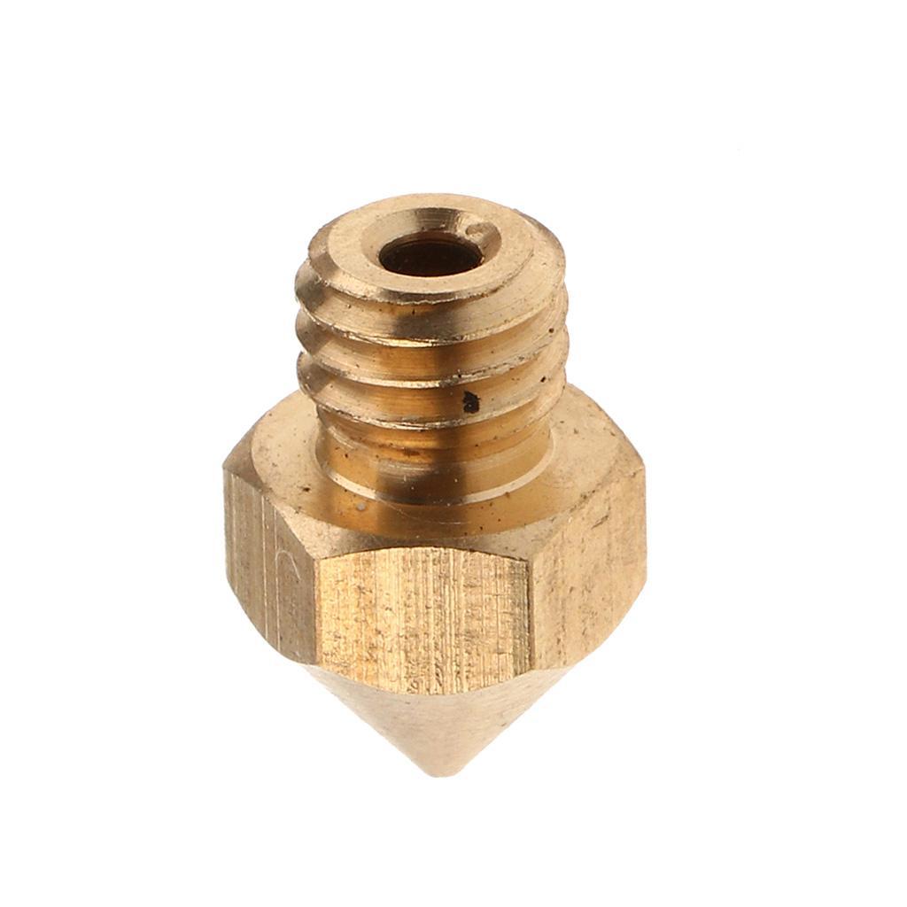 0.2mm Mini Metal Nozzle for 1.75 Filament V6 Hotend Extruder 3D Printer Part