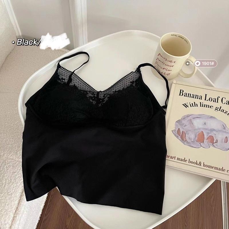 Bra su ren 2 dây dáng dài có đệm ngực may liền cho nữ