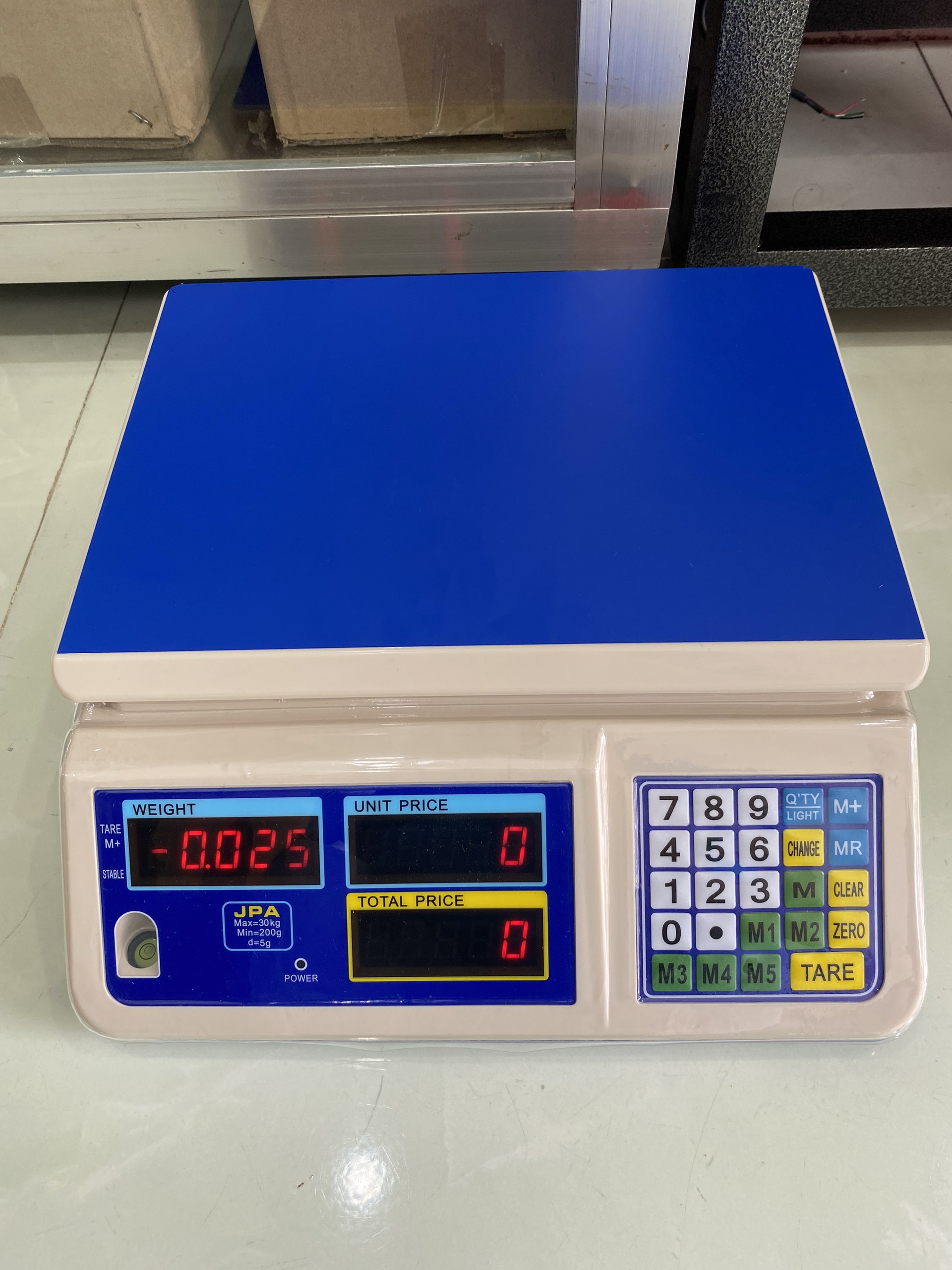 Cân tính giá điện tử giá rẻ 30k JPA LED ĐỎ