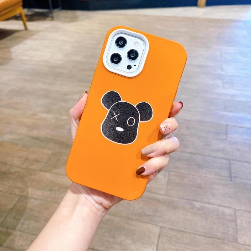 Ốp chống bẩn in hình tách viền camera cạnh vuông cho 7plus 8plus xsmax 11 11Promax 12 12pro 12promax 13 13Promax