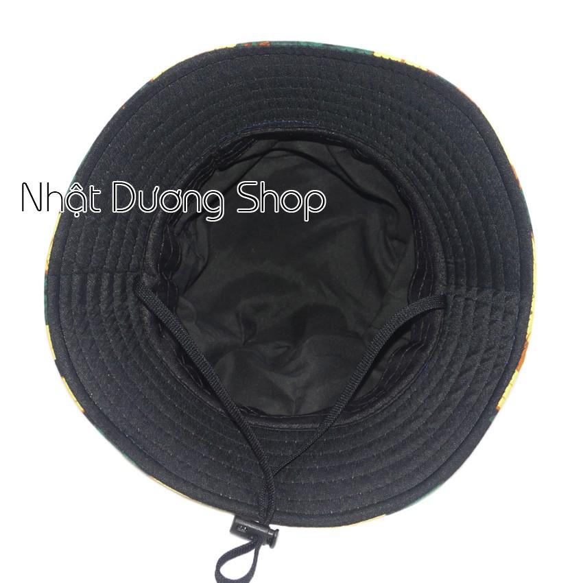 Nón bucket cho bé từ 2 đến 5 tuổi, có quai cài giúp bé không bị nắng khi ra ngoài