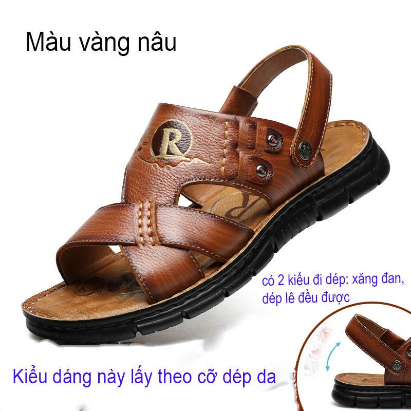 Giày dép Sandal nam thiết kế đế mềm kiểu dáng hiện đại mã DQH51632