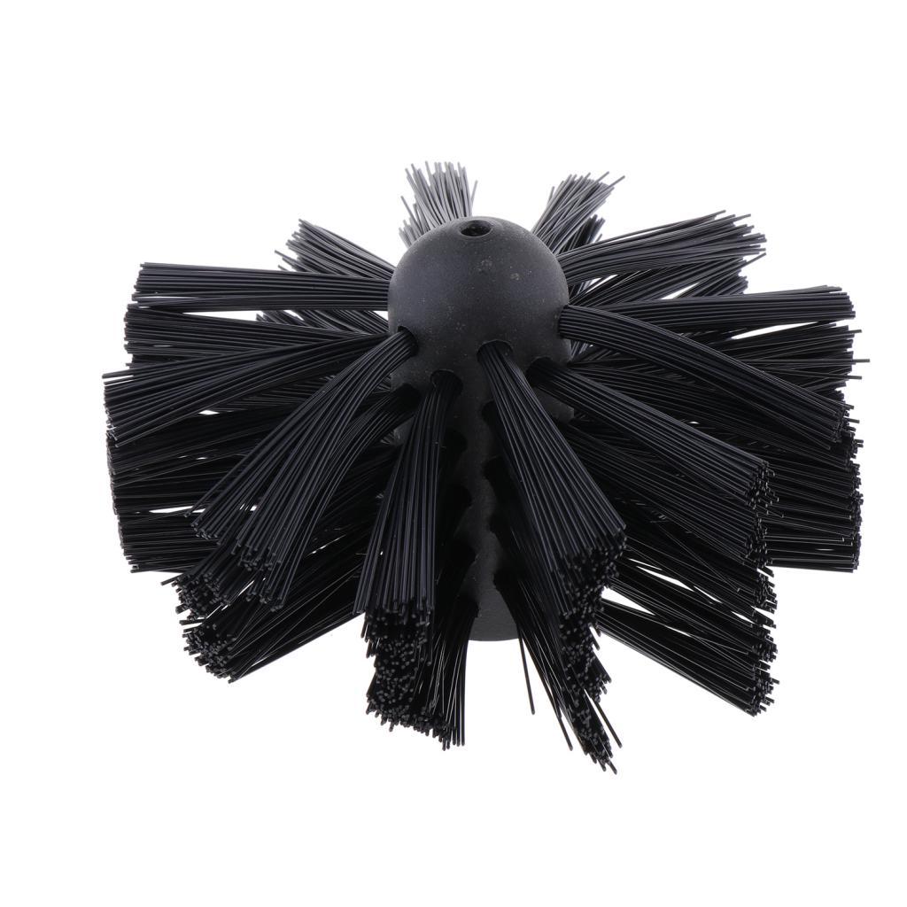 Dryer Duct Cleaning Brush Head Chimney  Remover Cleaner Brush 100mm Dia.