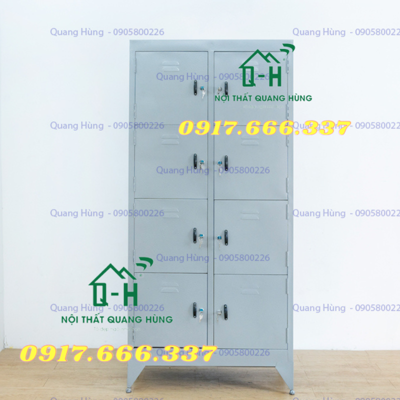 TỦ SẮT HỒ SƠ SƠN DẦU 8 CÁNH DÀNH CHO VĂN PHÒNG