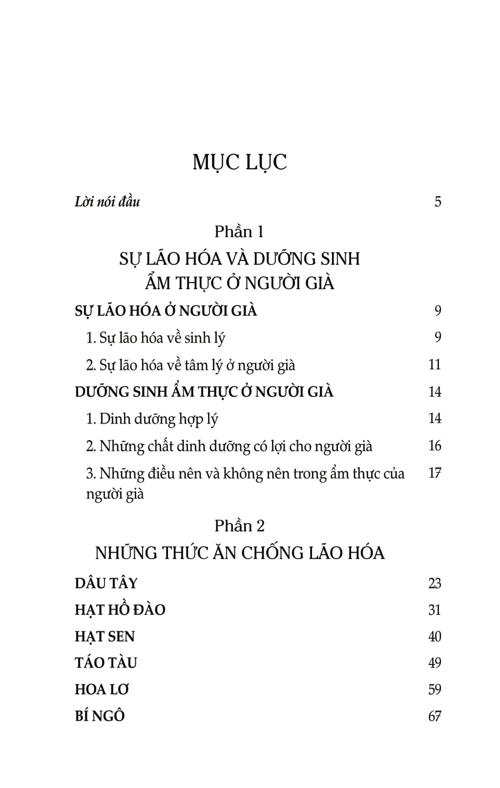 Ăn Sạch Sống Khỏe - Người Già