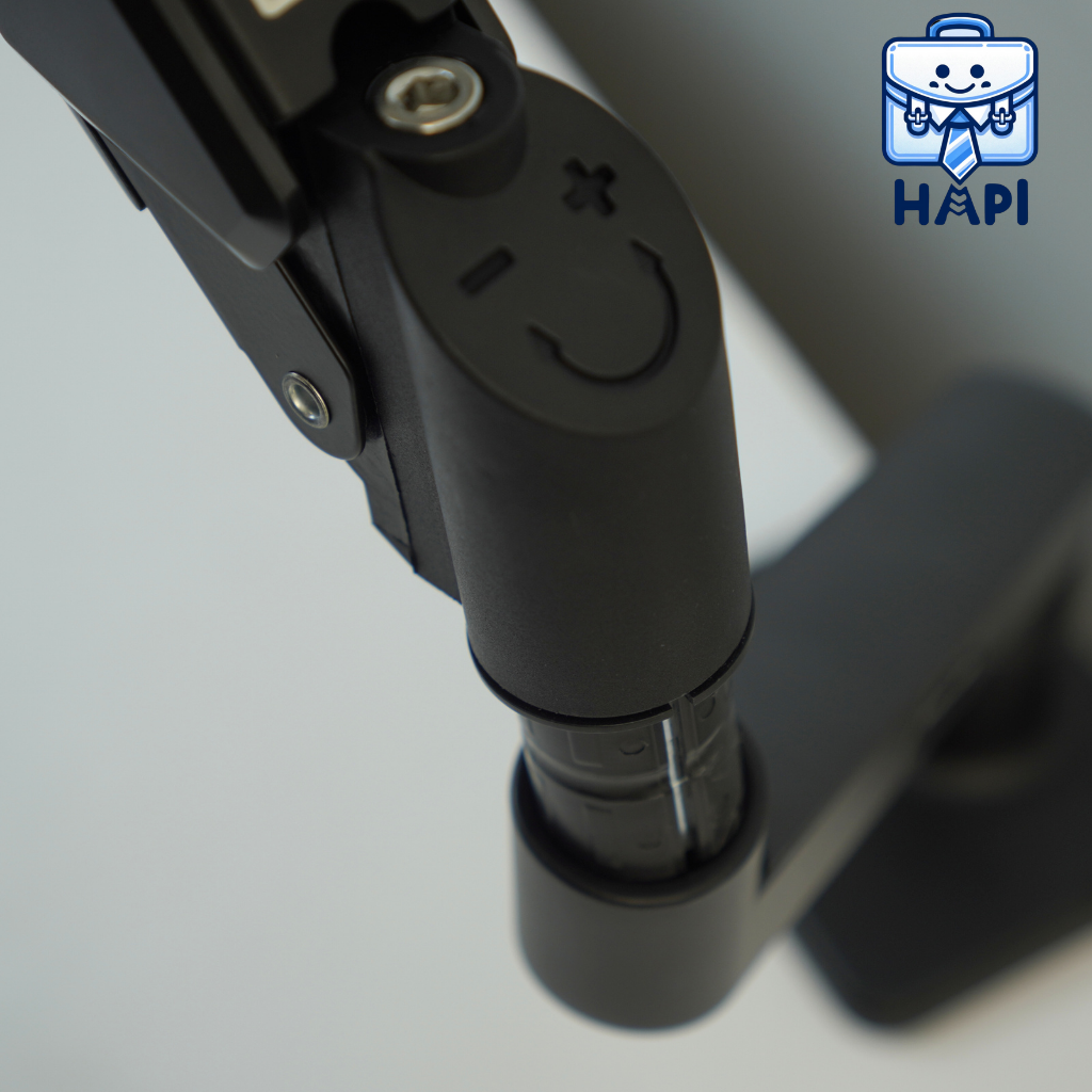 Giá đỡ màn hình hàng chính hãng HyperWork Core Arm HPW-SA01 chân đế nhôm nguyên khối, hỗ trợ màn hình 22-32 inch