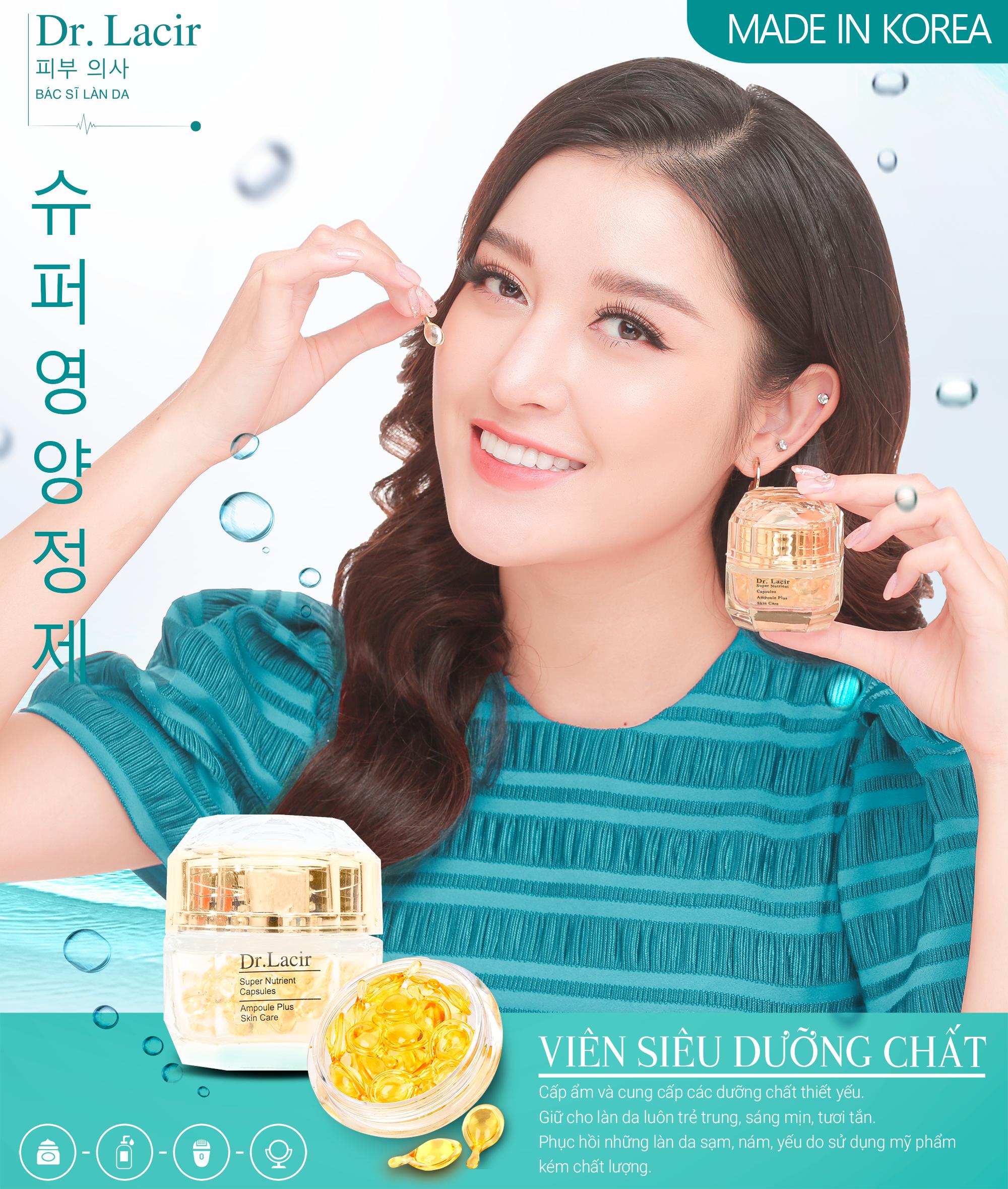 ] - Dưỡng Da, Trắng Da, Tăng Đàn Hồi, Chống Lão Hóa - Chính Hãng Hàn Quốc Dr. Lacir