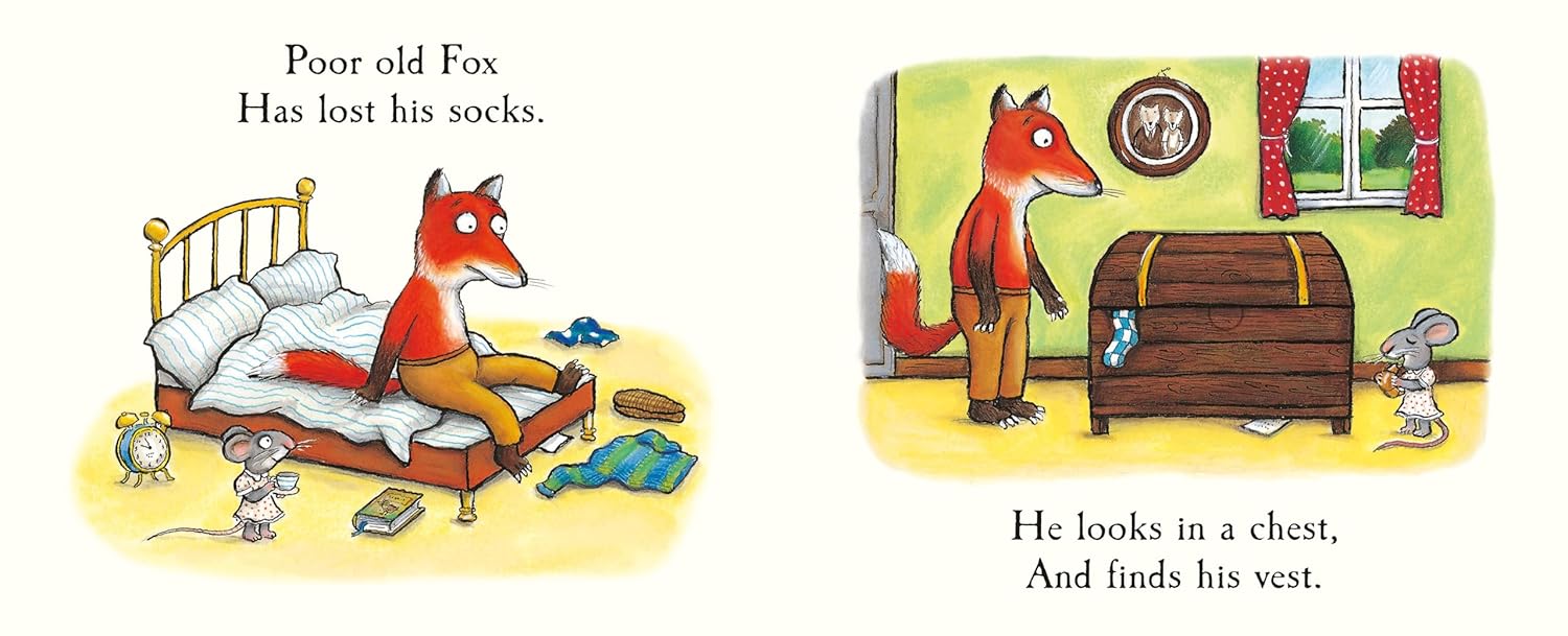 Sách thiếu nhi tiếng Anh - Fox'S Socks