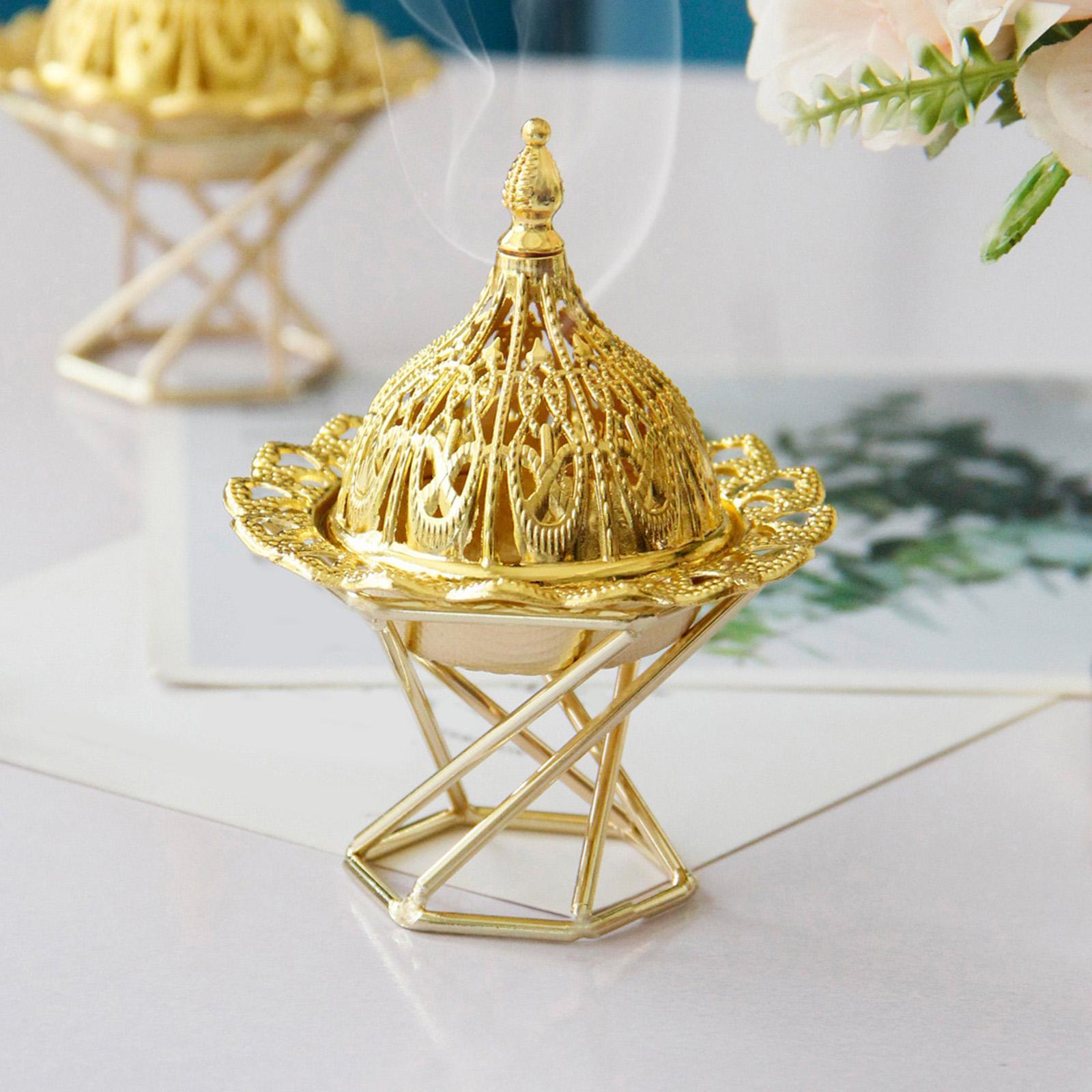 Incense Burner Craft Hollow Censer Incense Holders for Home Yoga Studio Decoration
