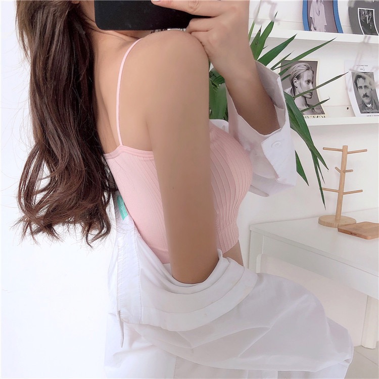 ÁO HAI DÂY BRA TĂM CÁ TÍNH TỪ 40-55KG DÀNH CHO NỮ