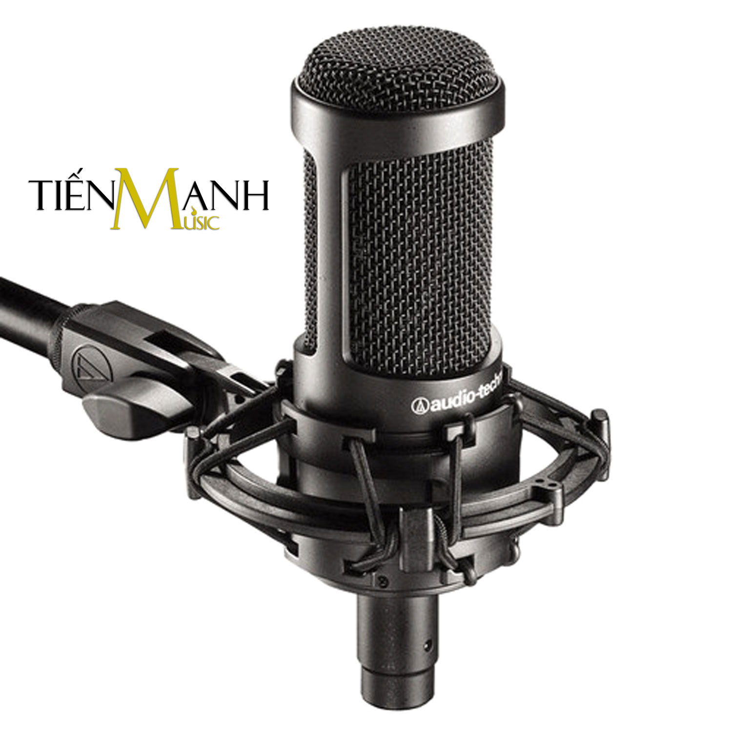 Micro AT2035 Audio Technica Mic Condenser Thu Âm Phòng Studio, Microphone Cardioid AT-2035