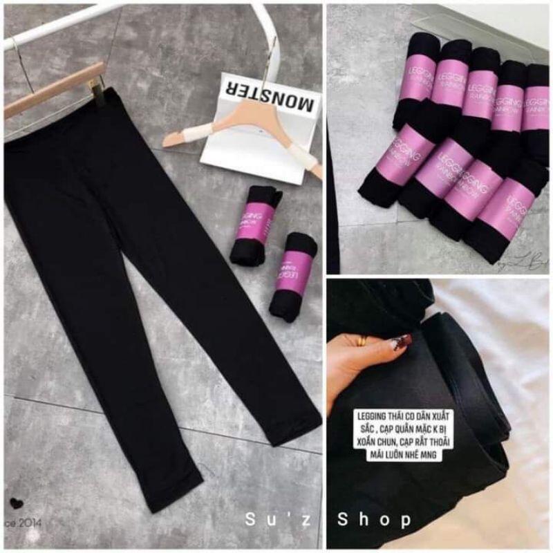 Quần DÀI Trơn Co Dãn 4 Chiều Body Siêu Xinh- Quần LEGGING DÀI Nữ Uzzlang