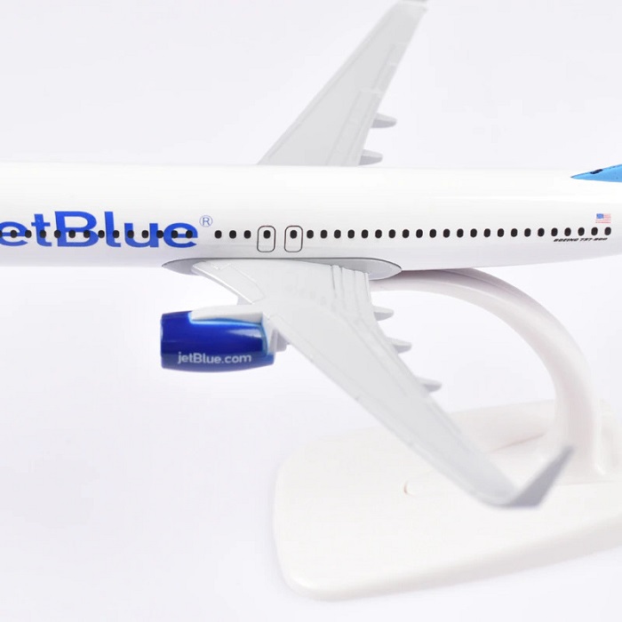 Mô hình máy bay JetBlue B737 20cm có bánh xe