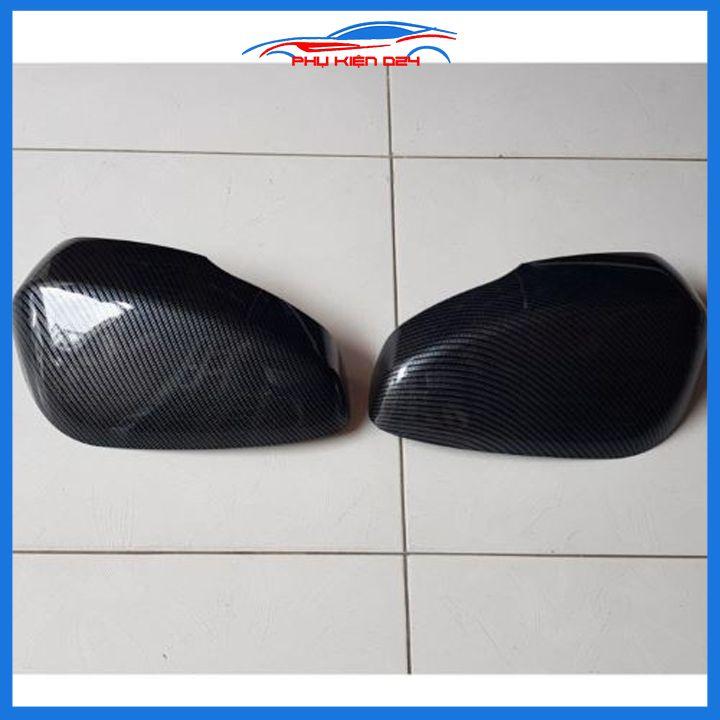 Ốp gương chiếu hậu vân cacbon Xpander 2018-2019-2020-2021-2022 bảo vệ trang trí xe
