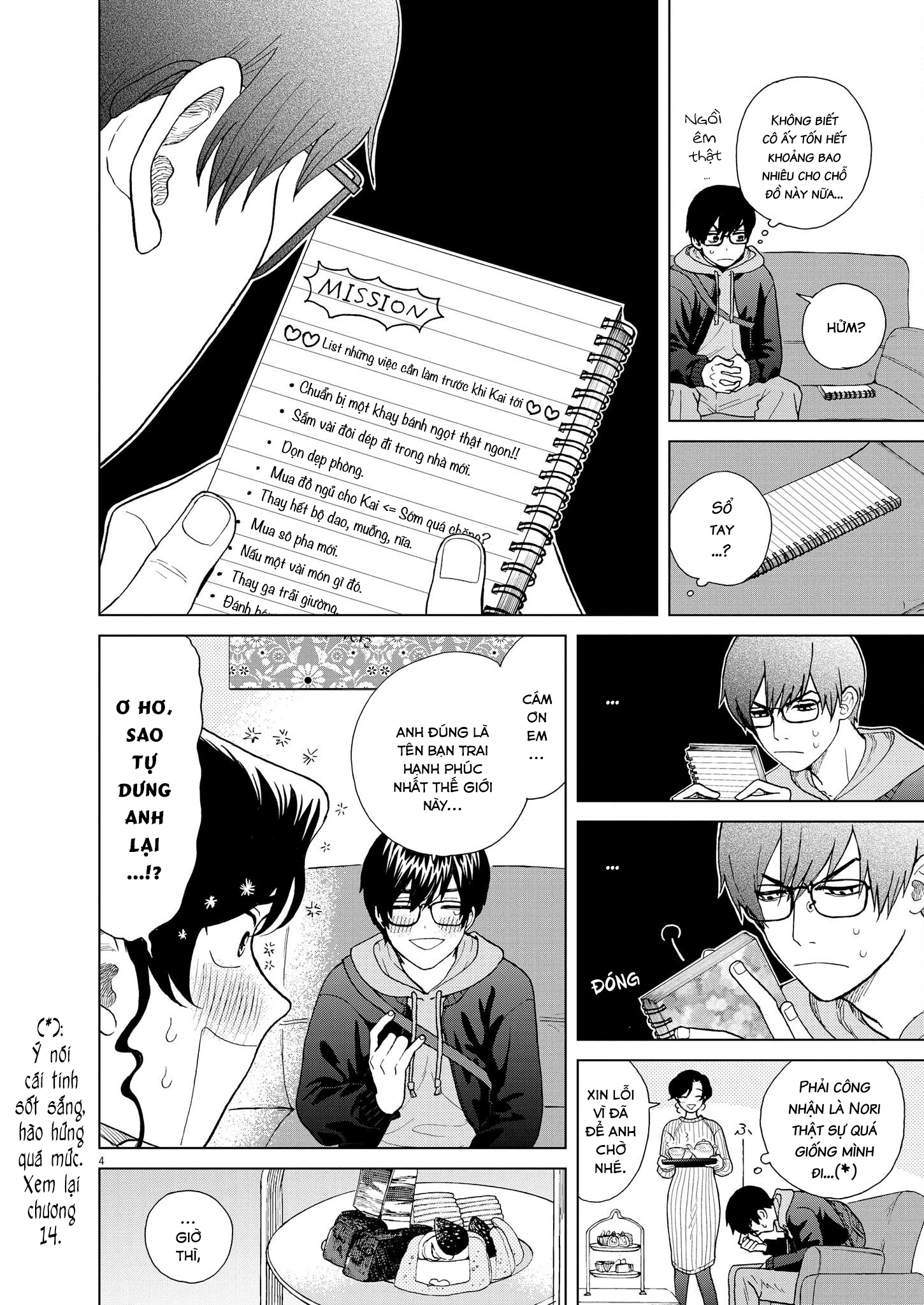 hãy cho em ''trung tình'' của anh chapter 40 4