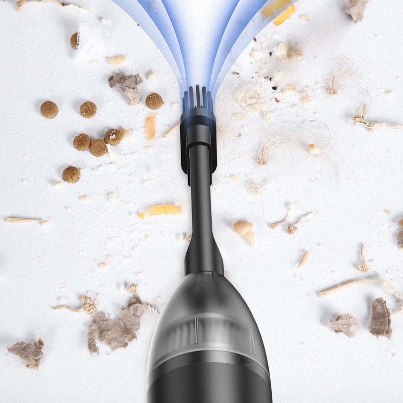 65W Car Vacuum Cleaner USB Powerful High Power Vacuum for Home Car Cleaning