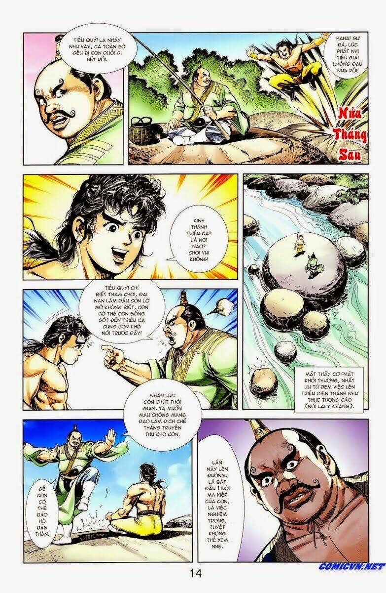 thiên tử truyền kỳ 1 - cơ phát khai chu bản chapter 13 15