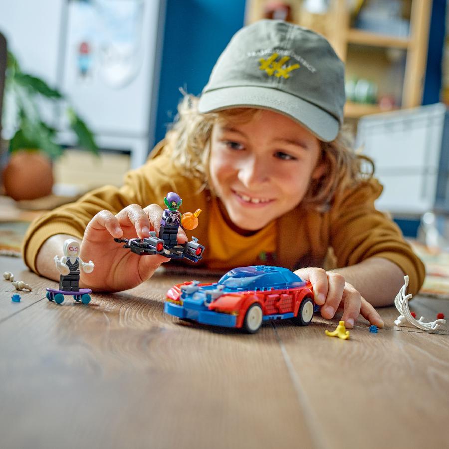 Đồ Chơi Lắp Ráp Siêu Xe Của Người Nhện Lego Superheroes 76279 LEGO SUPERHEROES 76279