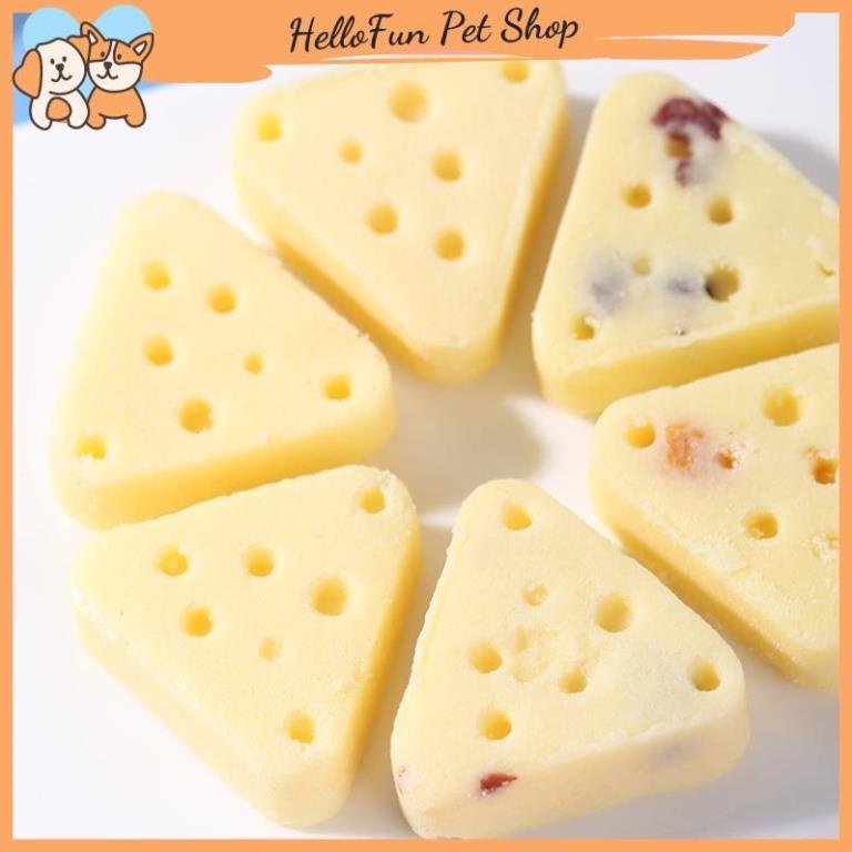 Phô mai siêu thơm ngon, béo ngậy, giàu dinh dưỡng cho chó mèo, chuột hamster