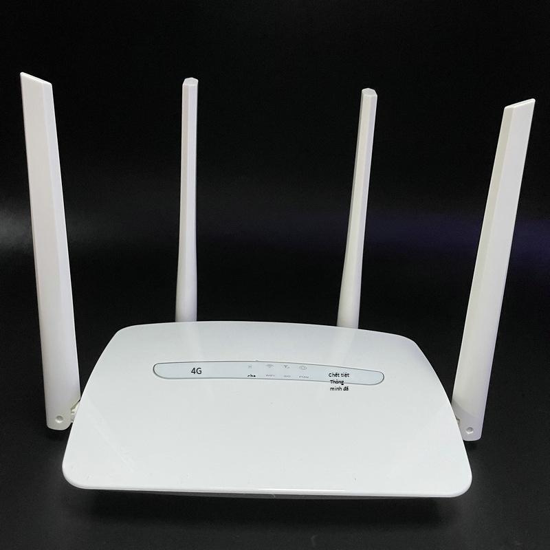 Bộ định tuyến không dây 4G phong cách mới nhất Thẻ cắm du lịch văn phòng tại nhà CPE băng thông rộng không dây sang có dây Mã Lai phiên bản crack không giới hạn