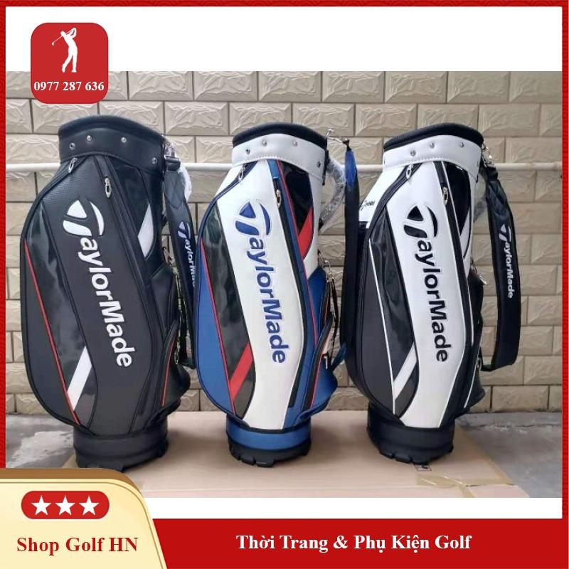 Túi gậy golf da PU bóng túi chơi golf 5 ngăn chống nước chống bụi cao cấp TM023