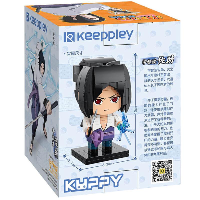 Đồ Chơi Lắp Ráp Naruto Shippuden - Keeppley K20502 - Uchiha Sasuke