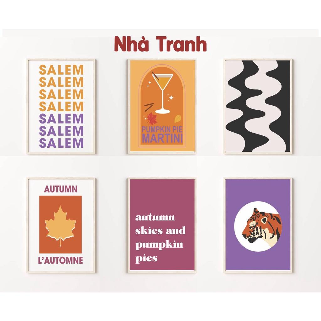 SET TRANH TREO TƯỜNG AESTHETIC 38