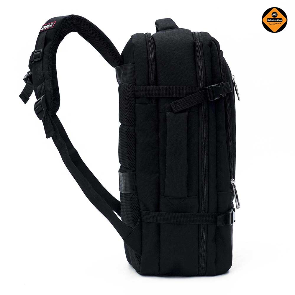 Balo du lịch cỡ lớn Leader Pro đa năng Xbags XB2010 màu đen đựng laptop 17 inch cao cấp